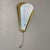 Article: brass and acrylic glass theatre wall light Origin: Italy Age: 1950s This modernist light was produced in Italy in...