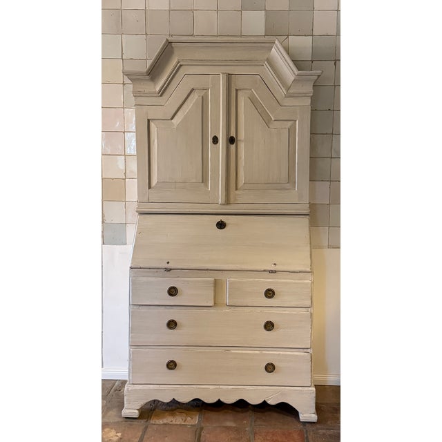 Gustavian Essay Secretary, 1880 For Sale - Image 11 of 11