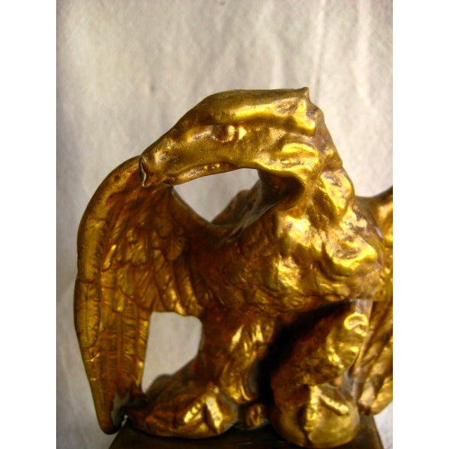 Mid 19th Century Napoleon III Eagle Flag Ornement For Sale - Image 4 of 10