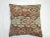 Pillow made from a Turkish Kilim red cotton back. Zipper closure and foam insert provided.