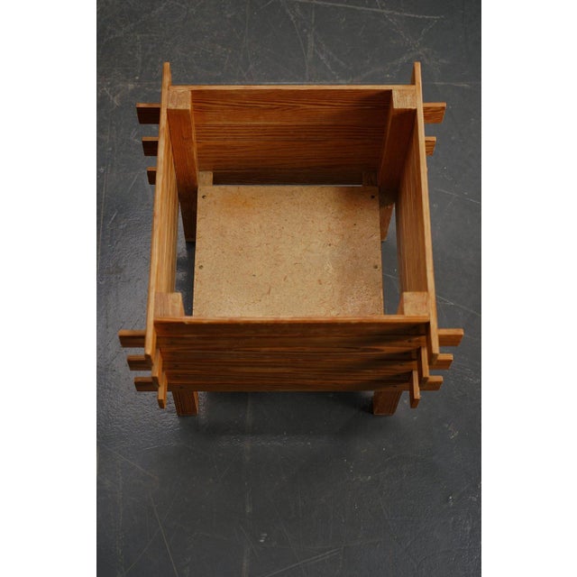 Dutch Wood Planter, 1960s For Sale - Image 6 of 13