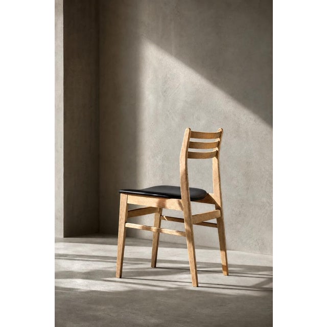 Vintage Scandinavian Oak Dining Chairs from Sax Møbelfabrik, 1960s, Set of 4 For Sale - Image 16 of 18