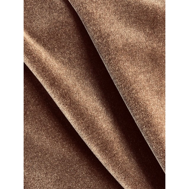 Art Deco Fortuny "Brioso” Mohair Velvet– 13.75 Yards For Sale - Image 3 of 5
