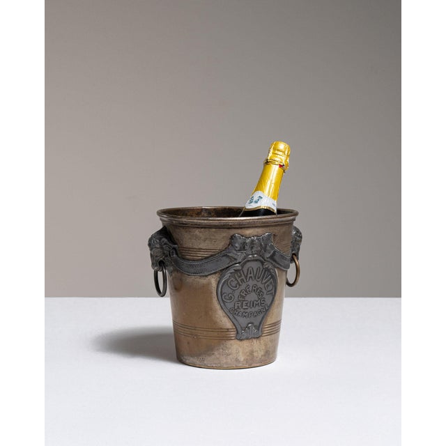 Early 20th Century France Silver Ice Bucket For Sale - Image 13 of 15