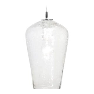 Comet Pendant Light from the Boa Lantern Collection in Opal For Sale