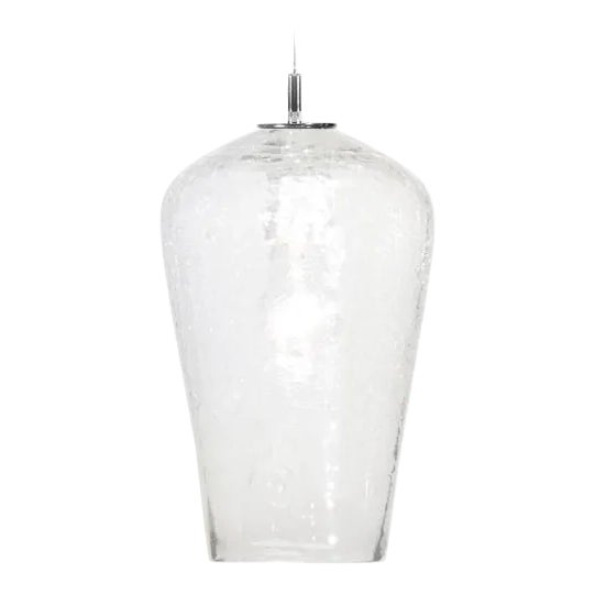 Comet Pendant Light from the Boa Lantern Collection in Opal For Sale