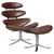 Set of Lounge Chair and Ottoman by Poul M. Volther For Sale - Image 13 of 13
