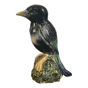 19th Century English Aesthetic Movement Model of a Crow Bird