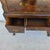 Antique Walnut Highboy Dresser Desk With Pullout Writing Surface For Sale - Image 12 of 18