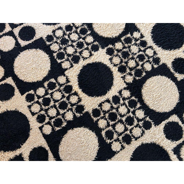Geometry 1 Rug by Verner Panton for Unika Vaev, 1960 For Sale - Image 6 of 9