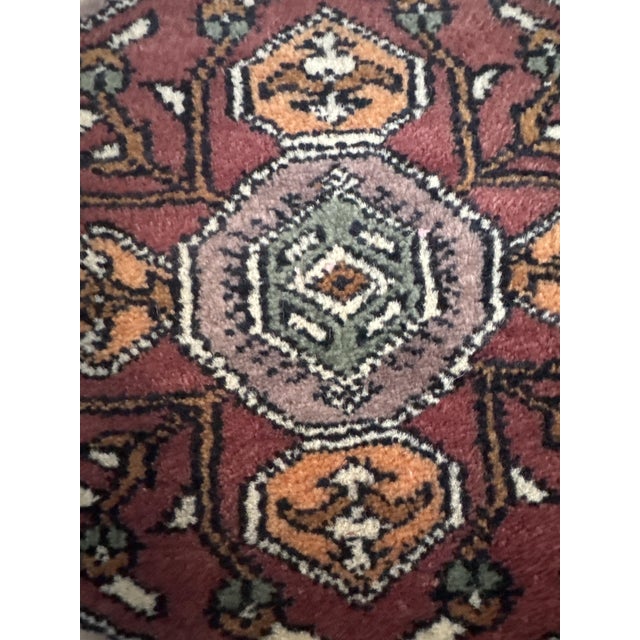 Beige Small Middle Eastern Round Rugs, 1970s, Set of 3 For Sale - Image 8 of 10