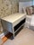 2010s Made Goods Contemporary Cream & Black Shagreen Nightstands - A Pair For Sale - Image 5 of 13