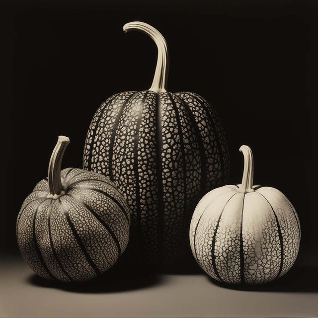 Pumpkins No. 1 — Fine Art Botanical Photograph Print Pumpkins No. 1 is a sophisticated botanical fine art photograph...
