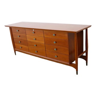 1950s Stunning Frank Kyle Drawer with Pepe Mendoza Pulls, Attributed For Sale