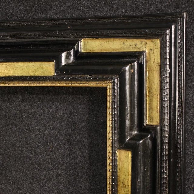 20th Century French Frame in Golden Wood, 1950 For Sale - Image 12 of 14