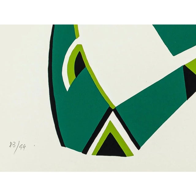 Composition is an original lithograph artwork, realized by Rafael Alberti in 1972. Hand-signed, dated, numbered, edition...