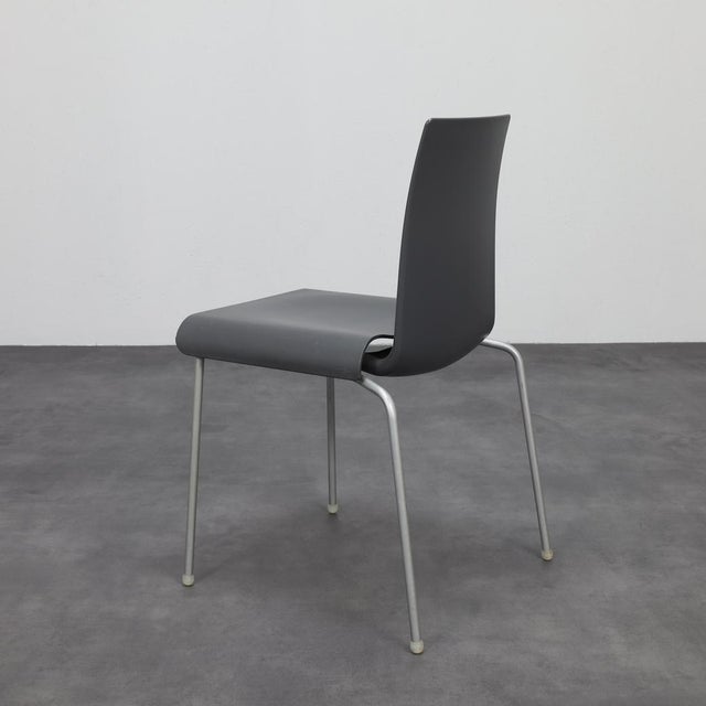 Metal Vintage Dining Chairs from B&B Italia, 1990s, Set of 4 For Sale - Image 7 of 11