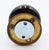 Antique Black Ceramic Brass Dummy Door Knob For Sale - Image 4 of 4