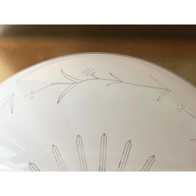 Metal Modern Sunburst & Branches Flush Light For Sale - Image 7 of 18