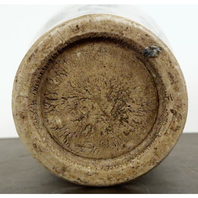 Chinese Porcelain Blue and White Garden Story Meiping For Sale - Image 12 of 13