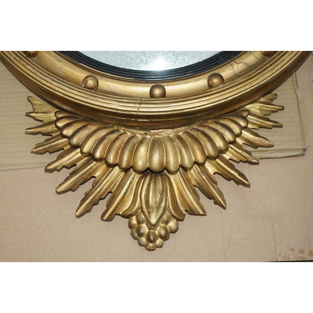Gold Antique Regency Gold Giltwood Mirror, 1820 For Sale - Image 8 of 18