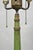 Mid 20th Century Hollywood Regency Tommi Parzinger Style Green Marble End Table Floor Lamp - Pair For Sale - Image 9 of 18