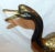 Brass Mid-Century Brass Ducks - a Pair For Sale - Image 8 of 13