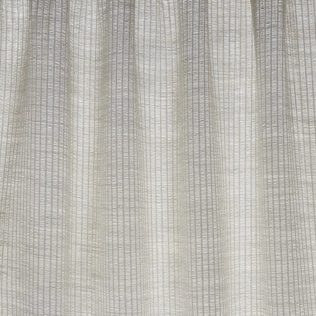 Sample - Schumacher Wren Alpaca Sheer Fabric in Mist For Sale