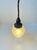 Scandinavian Art Deco Drop Shaped Pendant Lamp in Opaque Glass, 1930s For Sale - Image 9 of 10