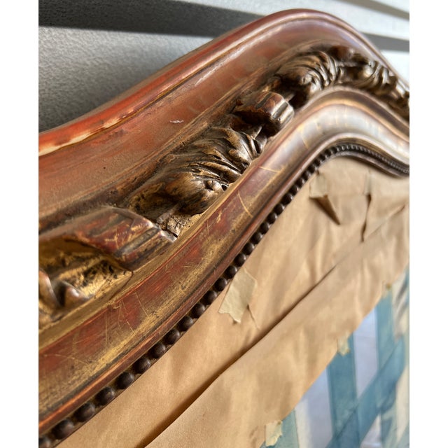 Gold 19th Century French Louis Philippe Giltwood Mirror For Sale - Image 8 of 15