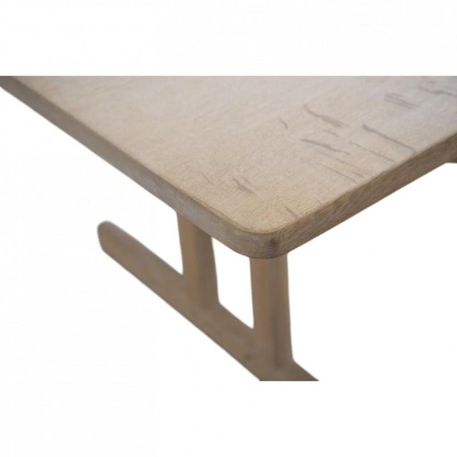 Wood 5267 Shaker Coffee Table in Oak by Børge Mogensen, 1970s For Sale - Image 7 of 11