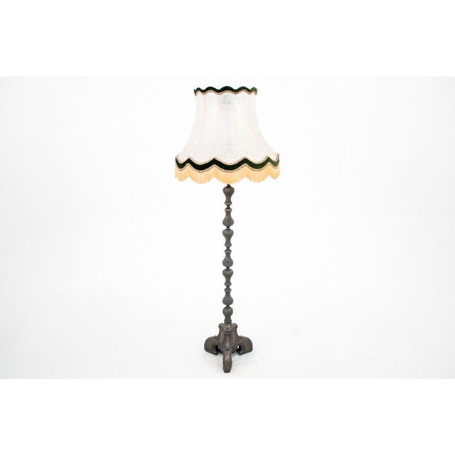 Black Floor Lamp, Western Europe, 1950 For Sale - Image 8 of 8