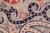 Green Shabby Chic 1990's Pak-Persian Blue/Beige Wool Rug - 4'8'' X 7'1'' For Sale - Image 8 of 9