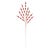 Bring a touch of elegance to your holiday decor with the Red Jewel Bead Spray. These stunning sprays combine deep red...