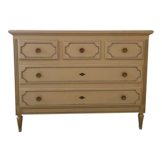 Gustavian Painted Chest For Sale