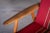 Red Vintage Danish GE 240 Chair in Oak by Hans J. Wegner for Getama, 1960s For Sale - Image 8 of 12