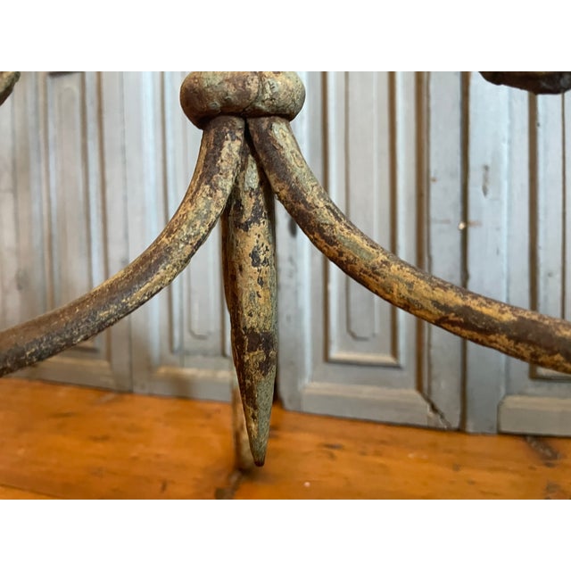 French Arras Witch Balls Stand, 1890s For Sale - Image 10 of 14