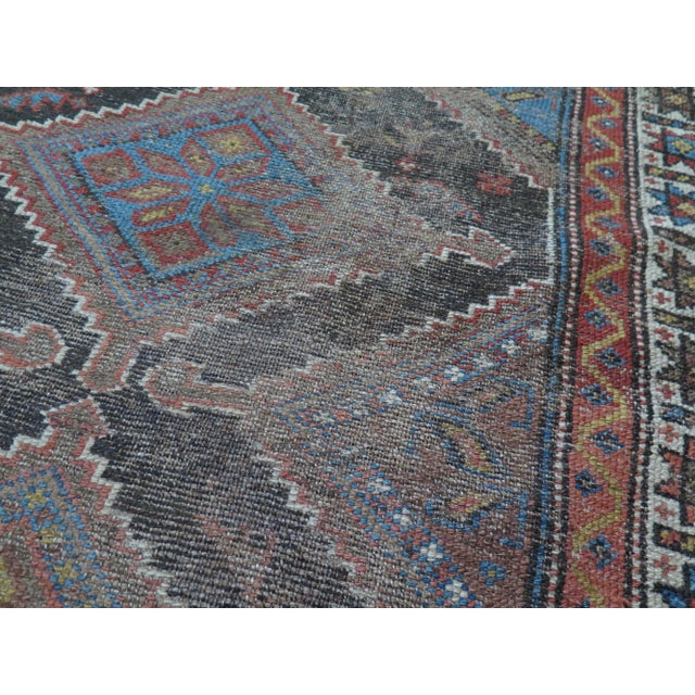 1940s Vintage Tabriz Runner Rug - 3′5″ × 7′11″ For Sale - Image 9 of 12