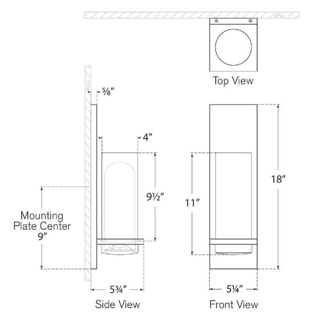 2020s Chapman & Myers for Visual Comfort Signature Cornado 18" Indoor/Outdoor Hurricane Sconce in Museum Nickel with Etched Crystal For Sale - Image 5 of 7