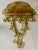 Stunning Italian revival vintage gilt wall bracket.