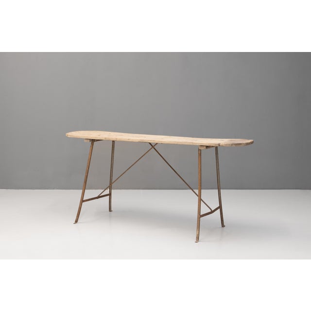 Rustic Antique Wash Table, 1900 For Sale - Image 3 of 8