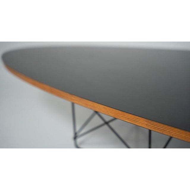 1960s Elliptical Coffee Table by Charles and Ray Eames for Herman Miller, 1960s For Sale - Image 5 of 8