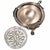 Vintage f.b. Rogers Silver Caviar Dome Dish Lion Paw Feet Ornate For Sale - Image 9 of 10