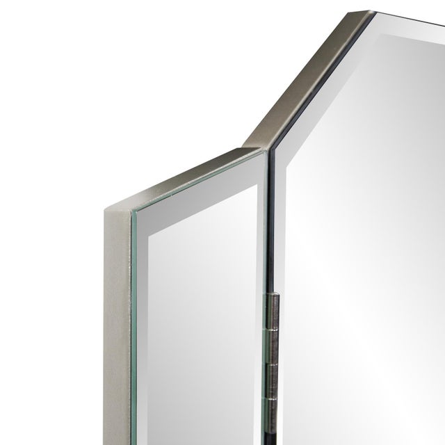 2020s Adeline Bi-Fold Vanity Mirror For Sale - Image 5 of 10