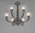 1930s French Art Deco Chandelier by Ranc & Muller Freres 1930 France For Sale - Image 5 of 13