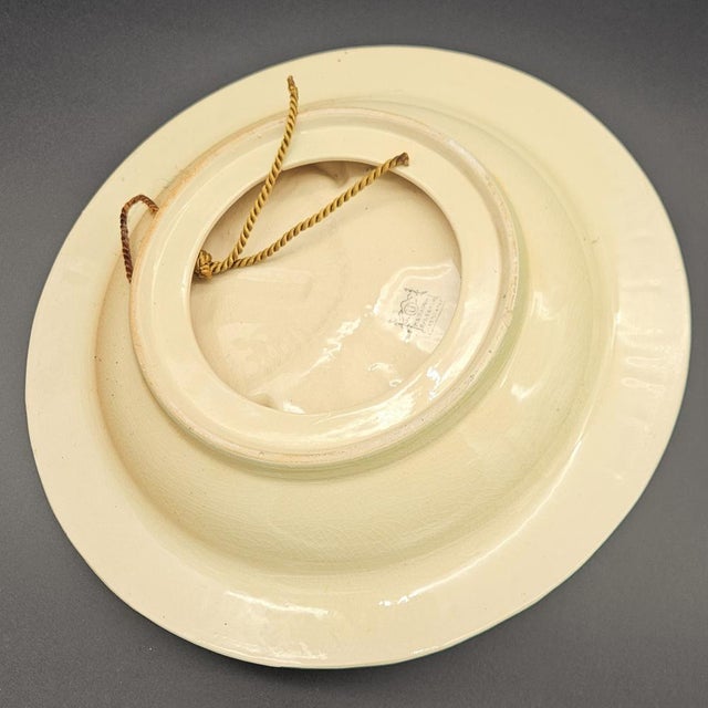 Jägermeister Advertising Wall Plate in Ceramic, 1960s For Sale - Image 4 of 6