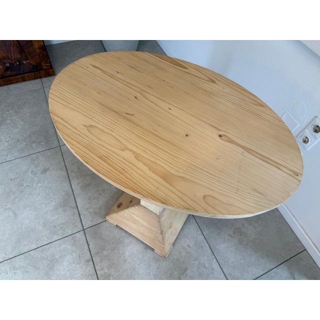 Rustic Art Nouveau Side Table For Sale - Image 4 of 10