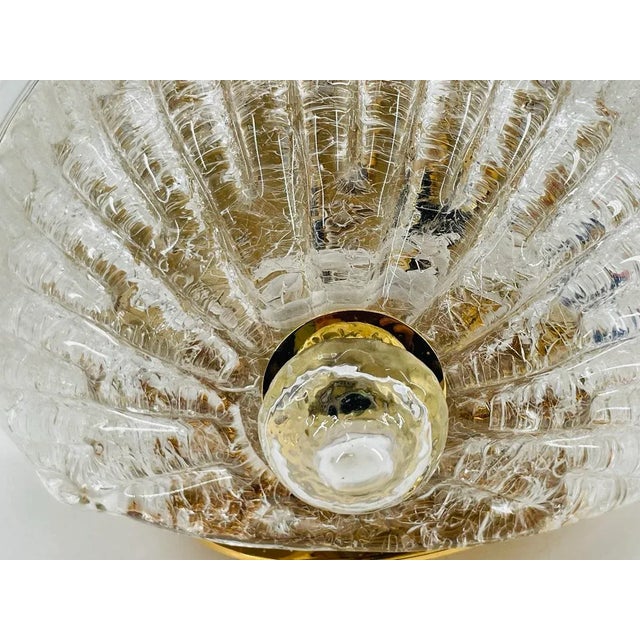 Pair of Murano Glass & Brass Sconces by Italamp S.R.L. Italy 2006 For Sale - Image 10 of 12