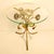 Mid-Century Modern Vintage Hollywood Regency Metal Rose Side Table by Hans Kogl, 1970s For Sale - Image 3 of 13