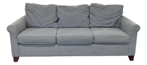 Pottery Barn Cameron 3-Seat Gray Sofa - Comfortable and Stylish